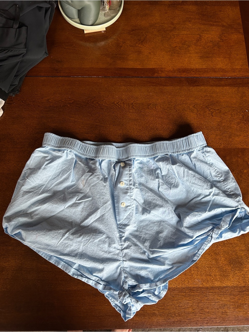 Anthropologie Pale Blue Boxer Shorts